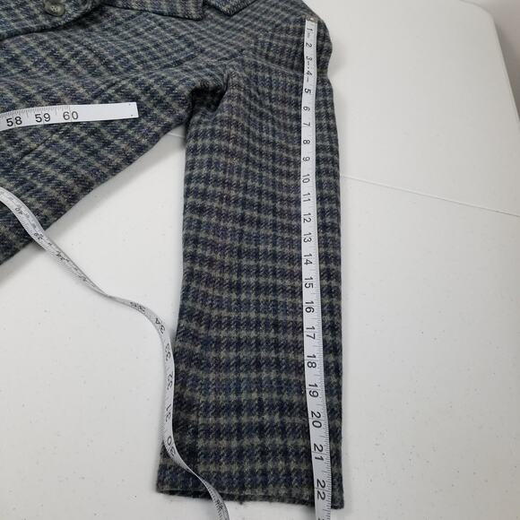 Appleseed's Blue Wool Lined Jacket Blazer Very Good! Size 10P - Picture 8 of 11